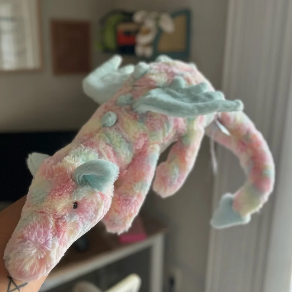 Jellycat Large Lazulia Dragon - Authentic & BNWT! - Picture 4 of 6